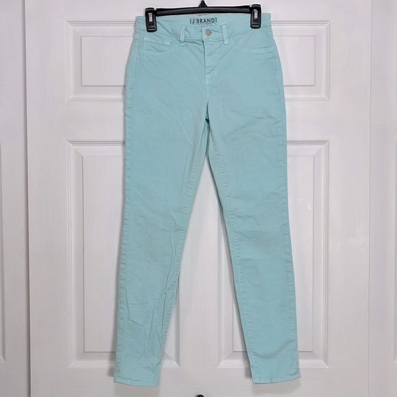 J Brand Aqua Mid Rise Skinny Leg Ankle Jeans Size 27 - Picture 12 of 14